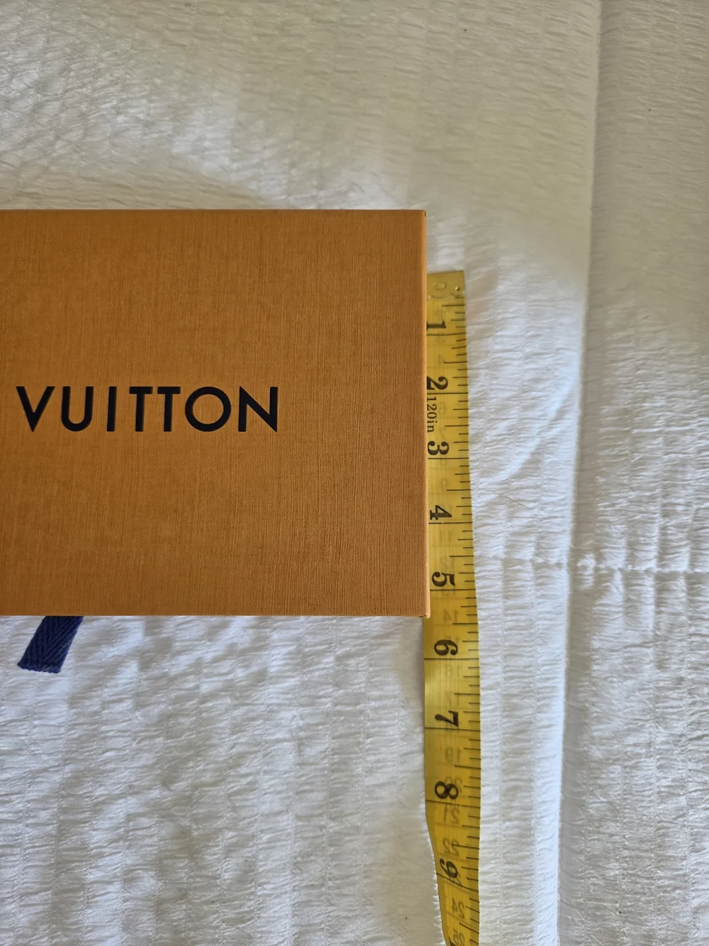 AUTHENTIC Louis Vuitton Orange Gift Bag and Box Set - Luxury Women's Accessories